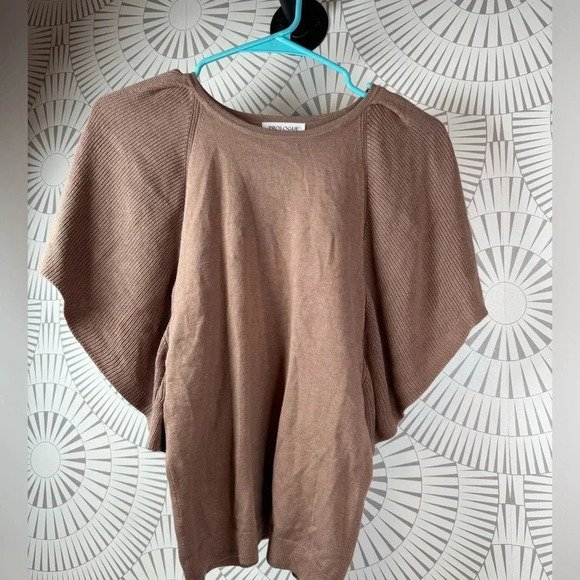 Prologue Women’s Brown Bat Wing Sweater Size XS - Picture 1 of 5